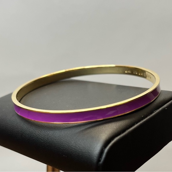 Kate Spade Purple/Gold Bangle - Picture 4 of 9